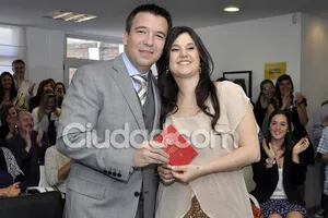 El casamiento de Gastón Recondo y Valeria Marcovecchio. (Foto: Ciudad.com)