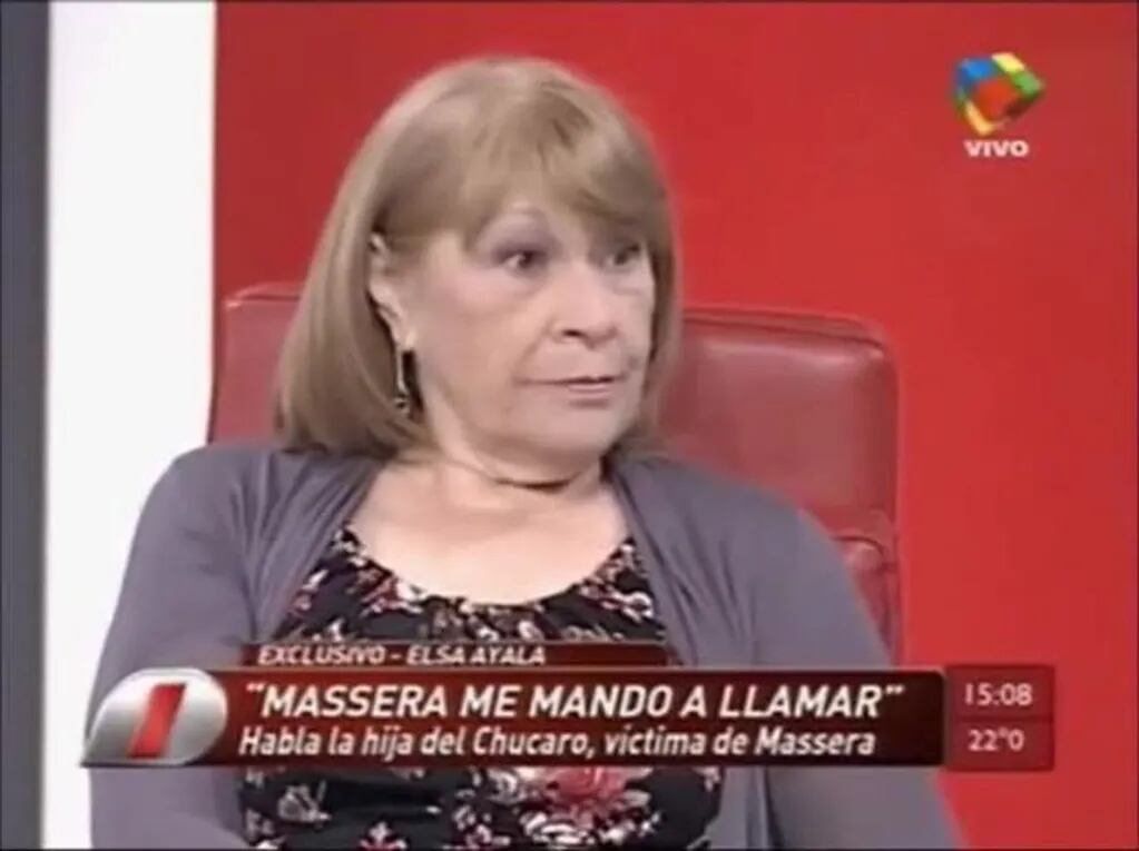 Elsa Ayala: "Massera me pidió dos noches de sexo a cambio de mi marido"