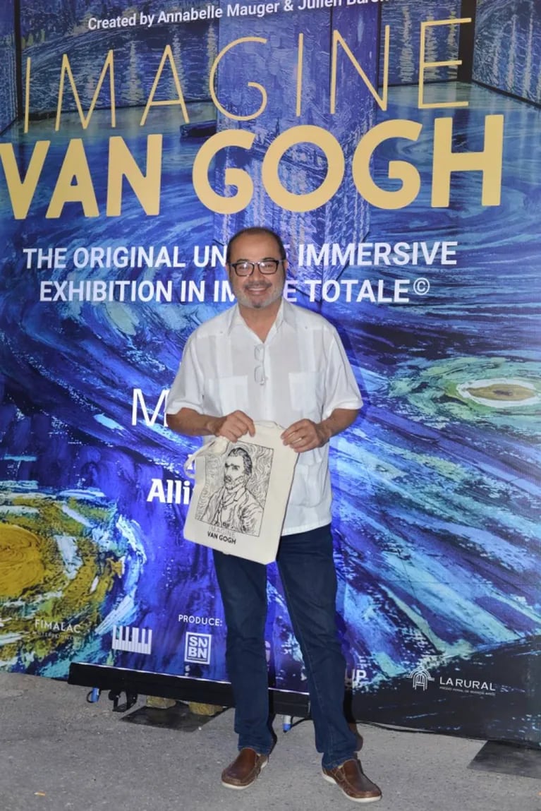 Imagine Van Gogh en La Rural: los looks de los famosos que dijeron presente 