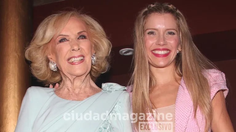 Mirtha Legrand y Laurita Fernández (Foto: Movilpress).