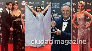 ¡Noche de gala! Mirá los looks de los famosos en la alfombra roja de los Premios Platino