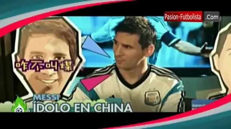 La insólita y divertida entrevista que la TV de China le hizo a Lionel Messi