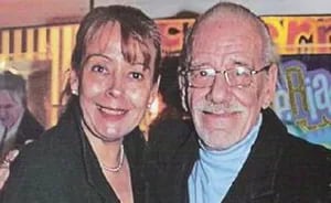 El dolor de Nancy Herrera por la muerte de su amigo, Alberto Anchart. (Foto:Web)
