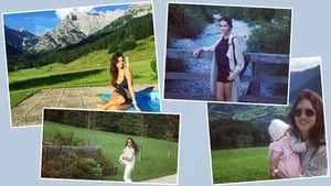 Zaira Nara viajó con Malaika a Austria (Foto: Instagram)