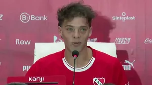 Santiago Maratea presentó en Independiente la colecta para saldar las deudas del club