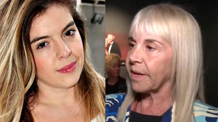 Claudia Villafañe admitió que tiene roces con Dalma Maradona y fue contundente