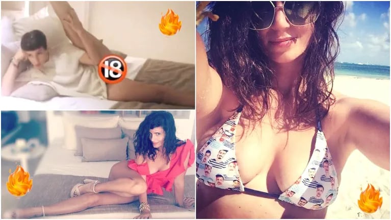 Las fotos súper hot de Griselda Siciliani desde sus vacaciones en México (Fotos: Captura e Instagram)