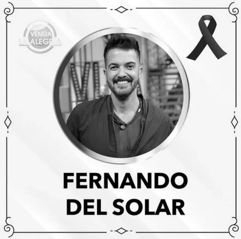 Murió el conductor argentino Fernando del Solar, que brillaba en México: "Este es de los anuncios que nunca quisiera dar"