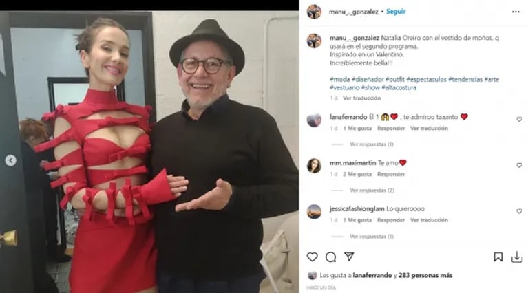 Luli Fernández fulminó a Natalia Oreiro y su diseñador por copiar los vestidos de Valentino