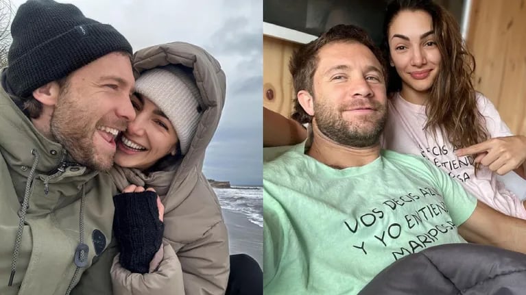 Thelma Fardin compartió más fotos con Nico Riera tras confirmar el noviazgo (Fotos: Instagram)