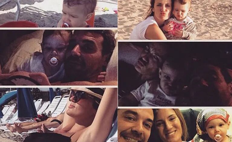 Las vacaciones familiares de Paula y Pedro con Olivia (Foto: Instagram)