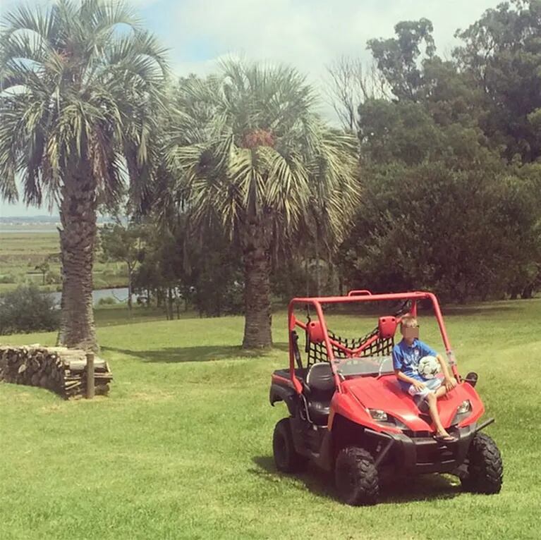 Isabel Macedo y sus vacaciones ultra top, en Punta del Este. (Foto: Instagram)