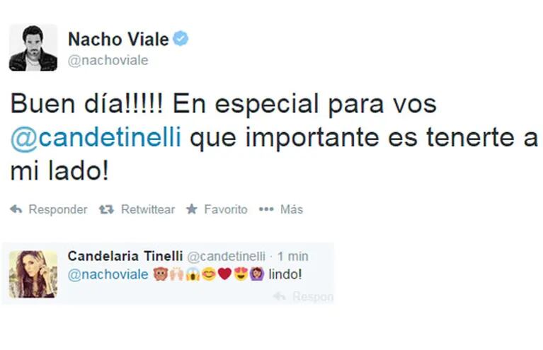 Nacho Viale y una declaración muy especial a su novia (Foto: Twitter)