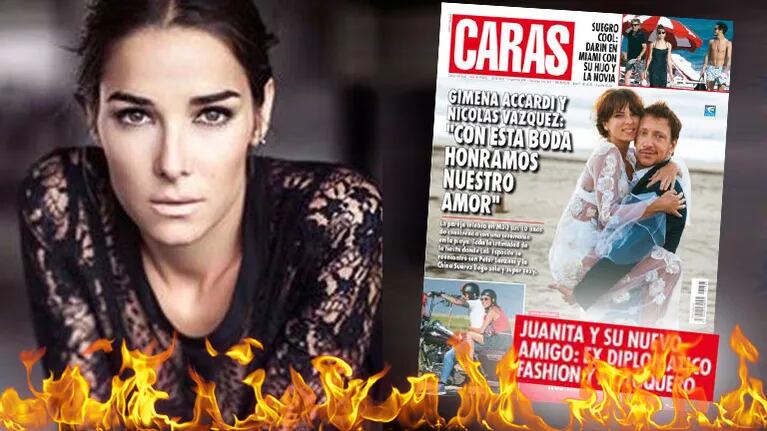 El enojo de Juana Viale contra la revista Caras al ver sus fotos con un hombre
