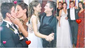 Las fotos del casamiento de Sabrina Artaza y John Morris (Fotos: revista Gente)