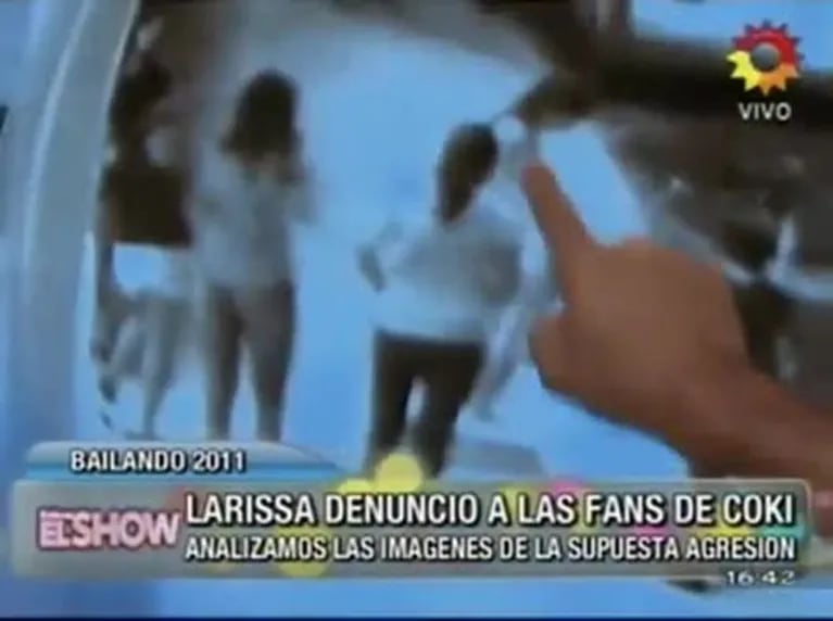  El video de la supuesta agresión de las fans de Coki hacia Larissa Riquelme