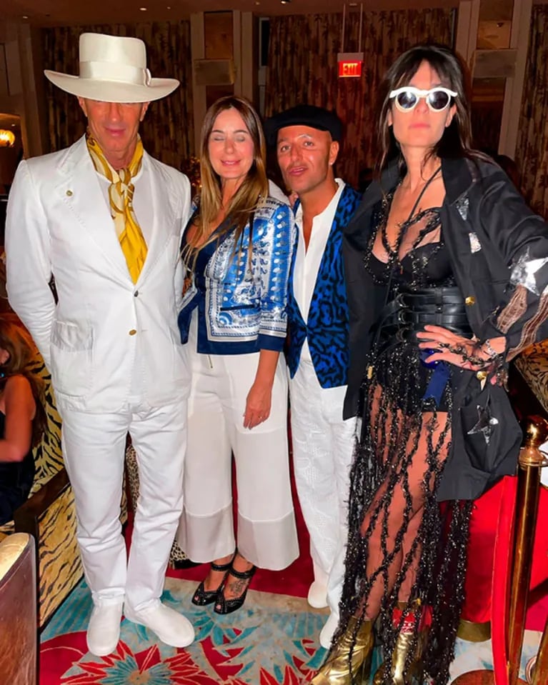 Las fotos del festejo de cumpleaños de Gaby Álvarez en Miami: David Nalbandian, Deborah de Corral y más famosos dijeron presente