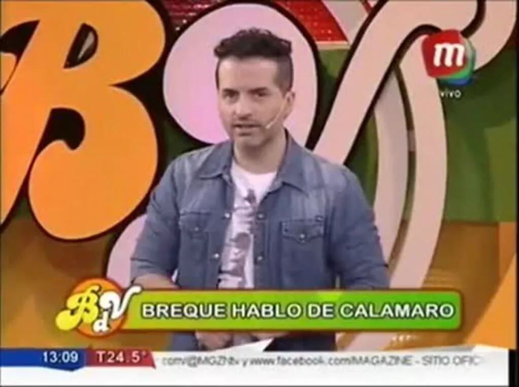 Micaela Breque habló sobre Andrés Calamaro tras la publicación de su foto desnuda