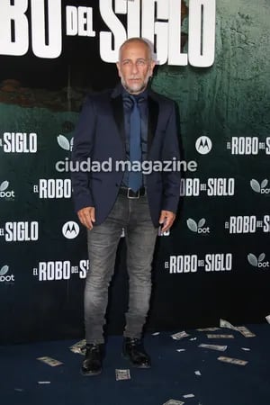 Mariano Argento en la avant premiere de El Robo del Siglo. (Foto: Movilpress)