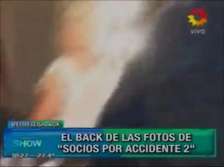 Socios por accidente 2: el back de las fotos de Pedro Alfonso y José María Listorti