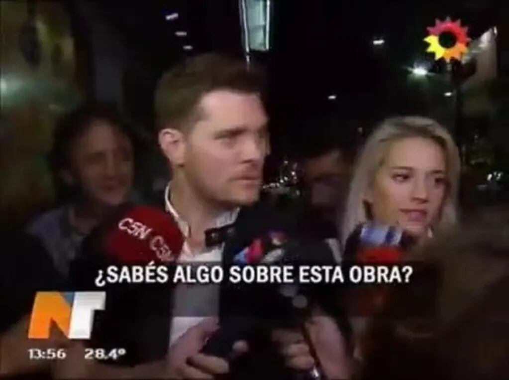 Michael Bublé, tras su concurrencia a la final del ATP con Luisana: "Juan Mónaco es mi amigo"