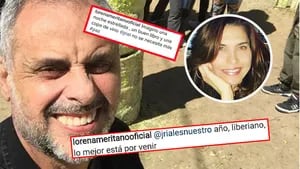 Lorena Meritano y sus mensajes para Jorge Rial en Instagram.