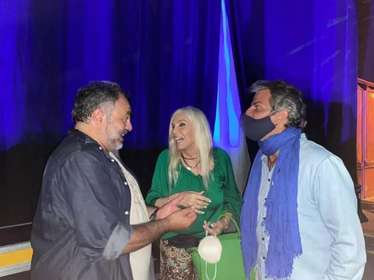 Susana Giménez fue con su hermano a ver el show de Roberto Moldavsky en Punta del Este