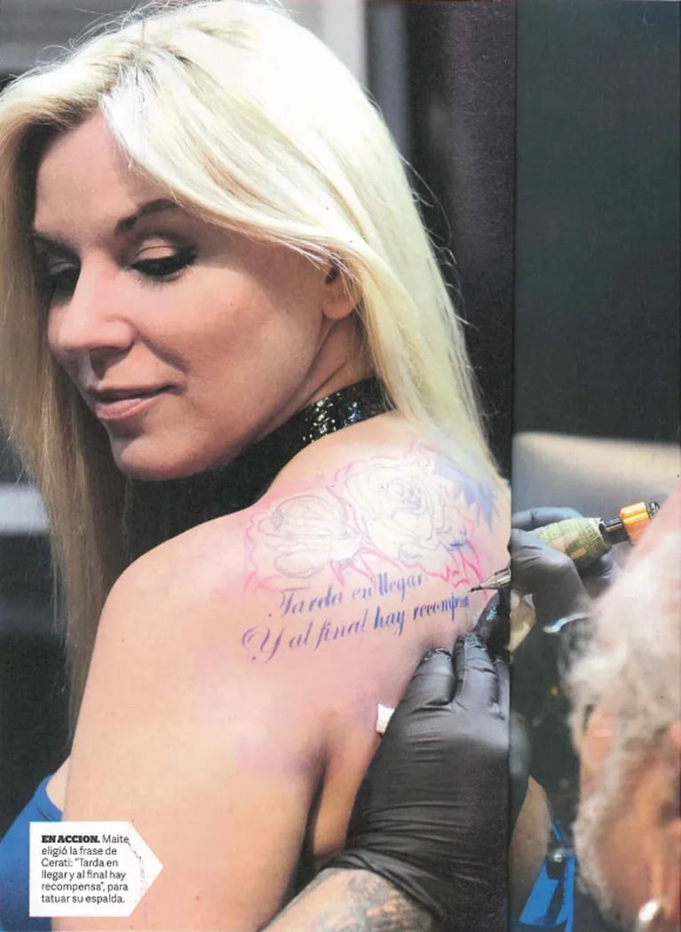 El fanatismo de Maite Zumelzú por los tatuajes… ¡y descubrí el significativo diseño que se hizo en la espalda!: "Son obras de arte en el cuerpo, un vicio"