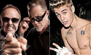 Justin Bieber: Los miembros de Metallica se declararon fan del ídolo teen. (Foto: Web)