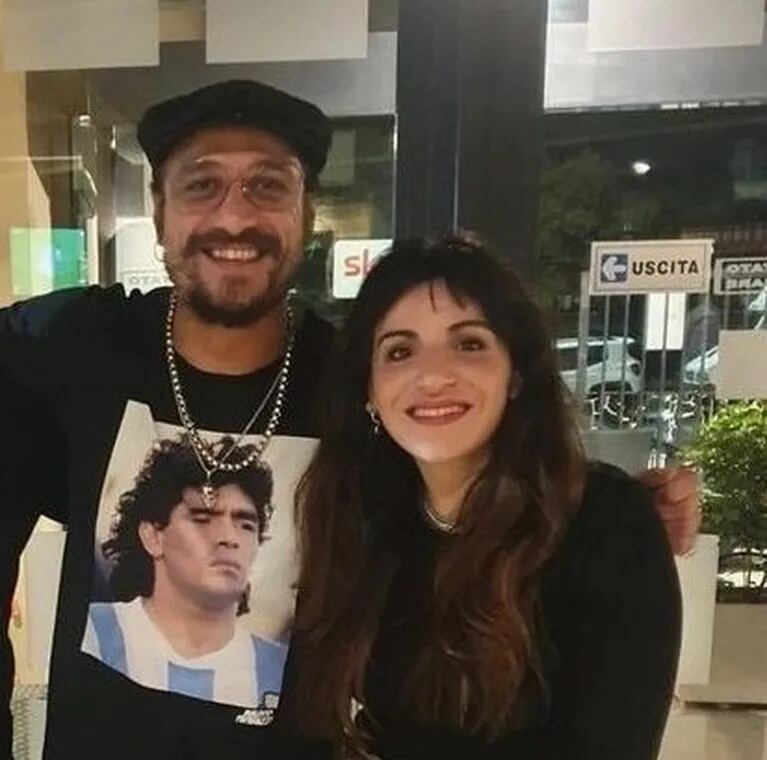 Las fotos que confirmarían la reconciliación de Daniel Osvaldo y Gianinna Maradona: "Nuevo capítulo en Roma"