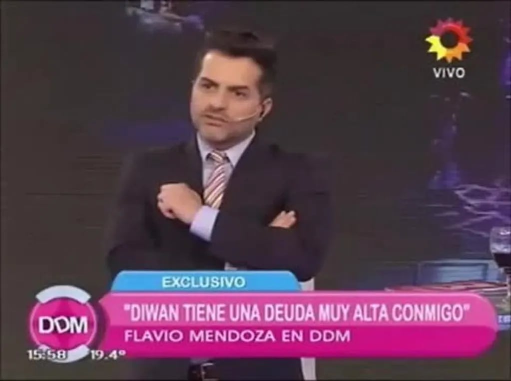 Flavio Mendoza y una picante chicana en El Diario de Mariana: "Soy mucho más hombre que Jorge Rial o creo que está enamorado de mí... Algo pasa. ¿Por qué me  atiende  tanto?"