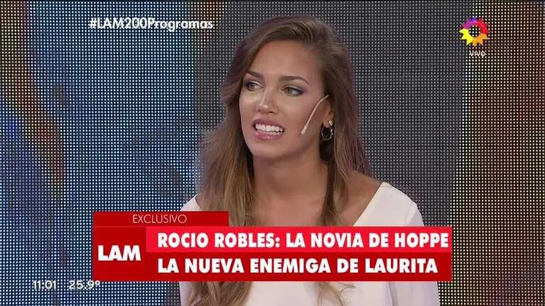Rocío Robles contó el motivo por el que no prosperó la relación con Federico Hoppe: "Él me planteó..."