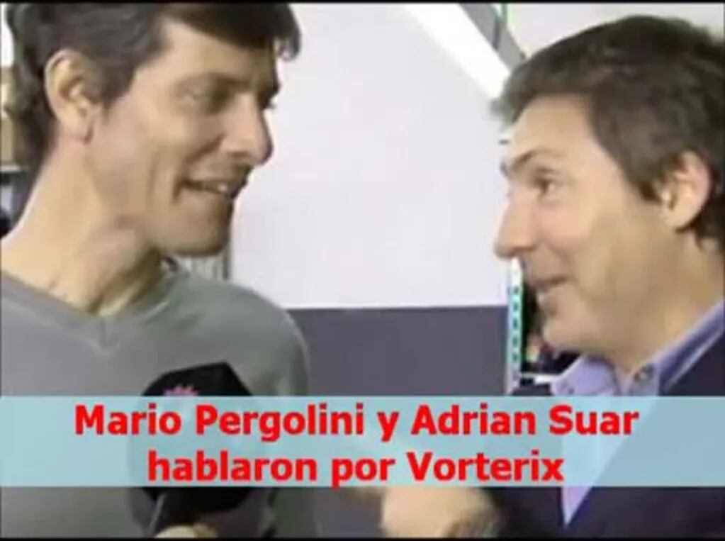 La graciosa charla entre Mario Pergolini y Adrián Suar