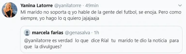 Polémica versión de Rial sobre el origen del rumor de romance de Gallardo y Alina Moine... ¡y desafiante respuesta de Yanina Latorre!