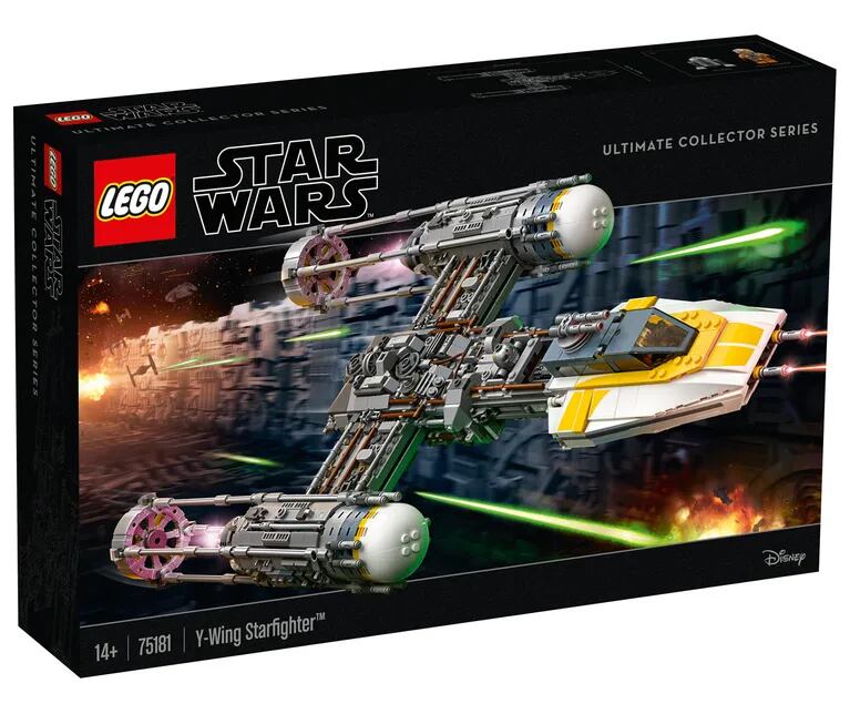 En asociación con Lego, Star Wars lanzará la nave espacial Y-Wing