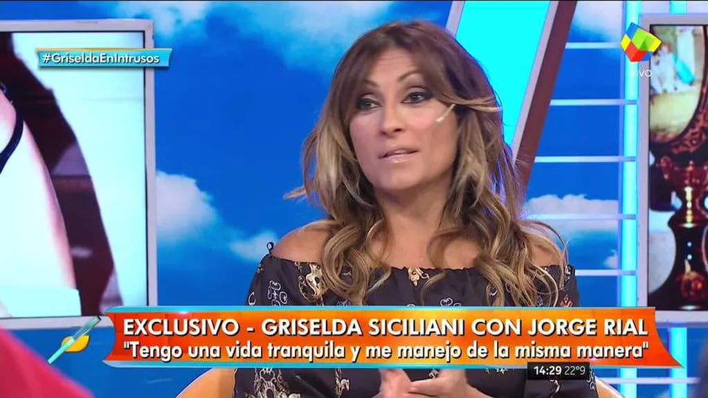 Griselda Siciliani y una entrevista a fondo