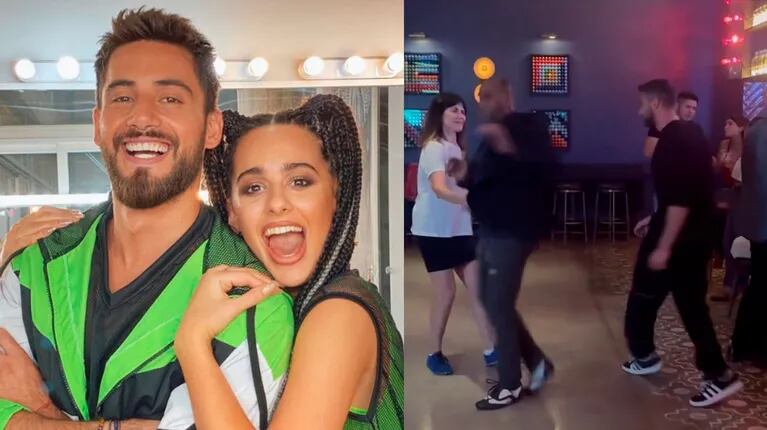 Flor Jazmín Peña escrachó a Nico Occhiato bailando salsa en Miami: el desopilante video