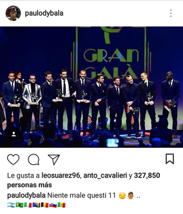 Los cariñosos gestos de Paulo Dybala y Antonella Cavallieri en Instagram, a 5 meses de separarse: ¿reconciliados?
