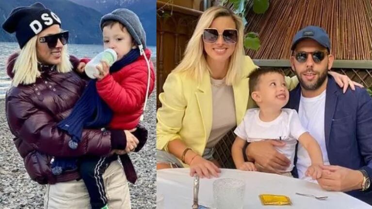 Fuertes críticas a Ailén Bechara tras contar que tiene tres niñeras para su hijo (Fotos: Instagram)
