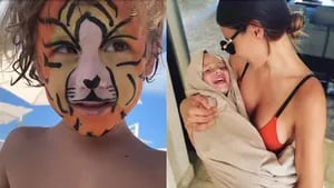 El video más tierno de Benicio, el hijo de Pampita y Benjamín Vicuña: ¡disfrazado de tigre en sus vacaciones!