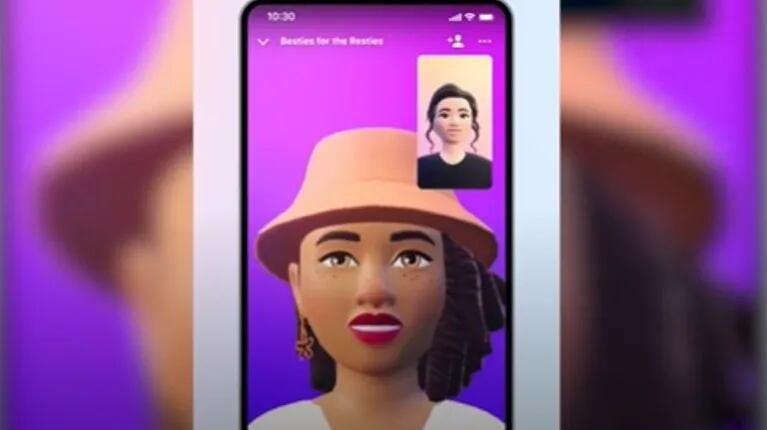 Meta introduce avatares en videollamadas para Instagram y Messenger