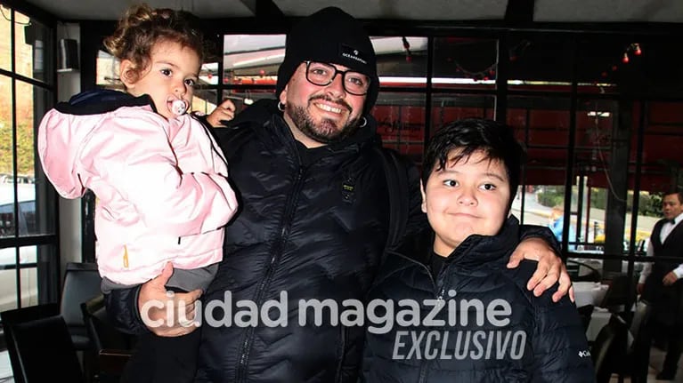Las fotos del reencuentro de Dieguito Fernando Maradona con Diego Junior Sinagra