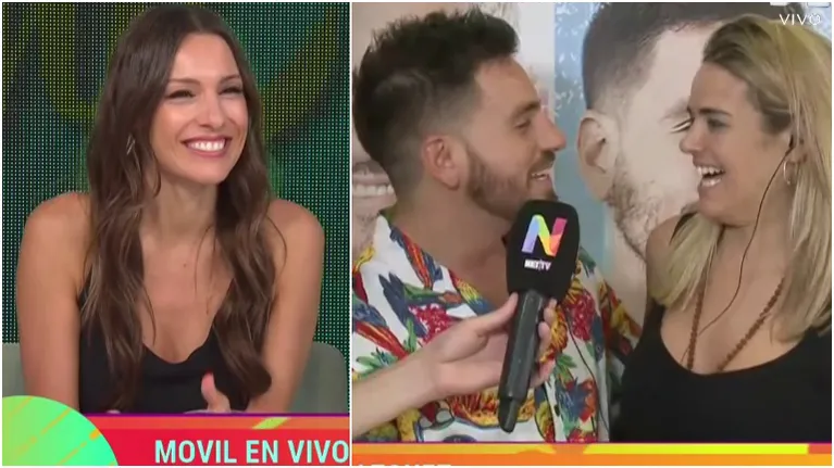 Pampita incomodó a Fede Bal sobre un posible romance: "Me gusta la pareja con Mica Vázquez"