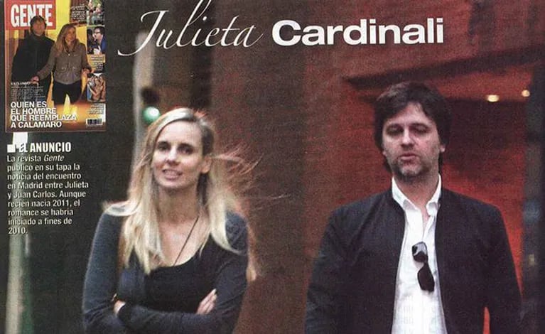 Julieta Cardinali recibió la visita de su novio español. (Foto: Paparazzi)