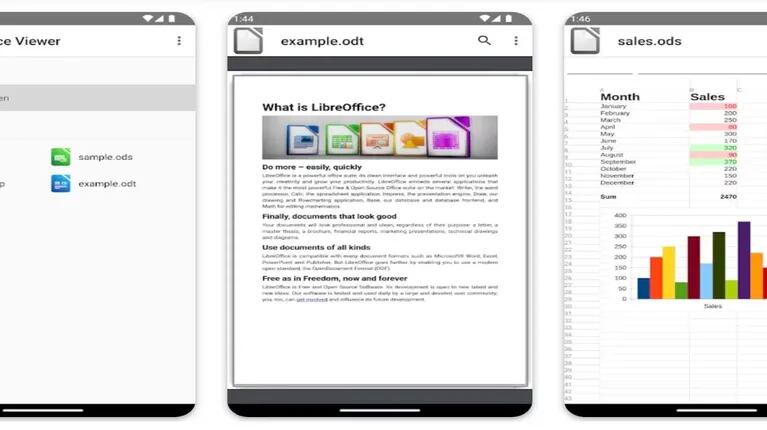 La app Visor de LibreOffice regresa a Google Play Store actualizada