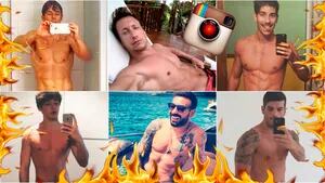 Los famosos, a puro músculo y testosterona en Instagram: mirá sus fotos súper hot. Foto: Instagram