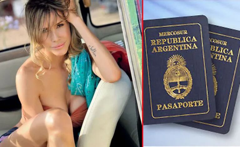 Guillermina Valdés, indignada por el hurto de su pasaporte y el de sus tres hijos. (Foto: Web)