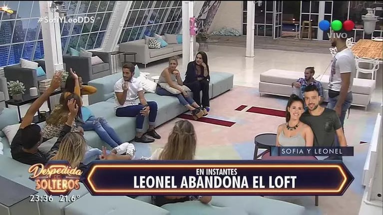 El reencuentro de Leonel y Sofía, después de la decisión de ella de abandonar Despedida de solteros