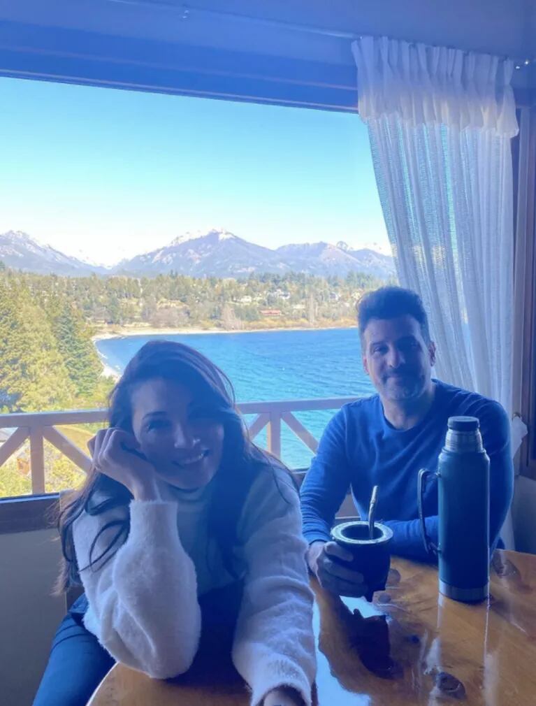 Las vacaciones de José María Listorti y su familia en Bariloche: "Qué bien la estamos pasando"