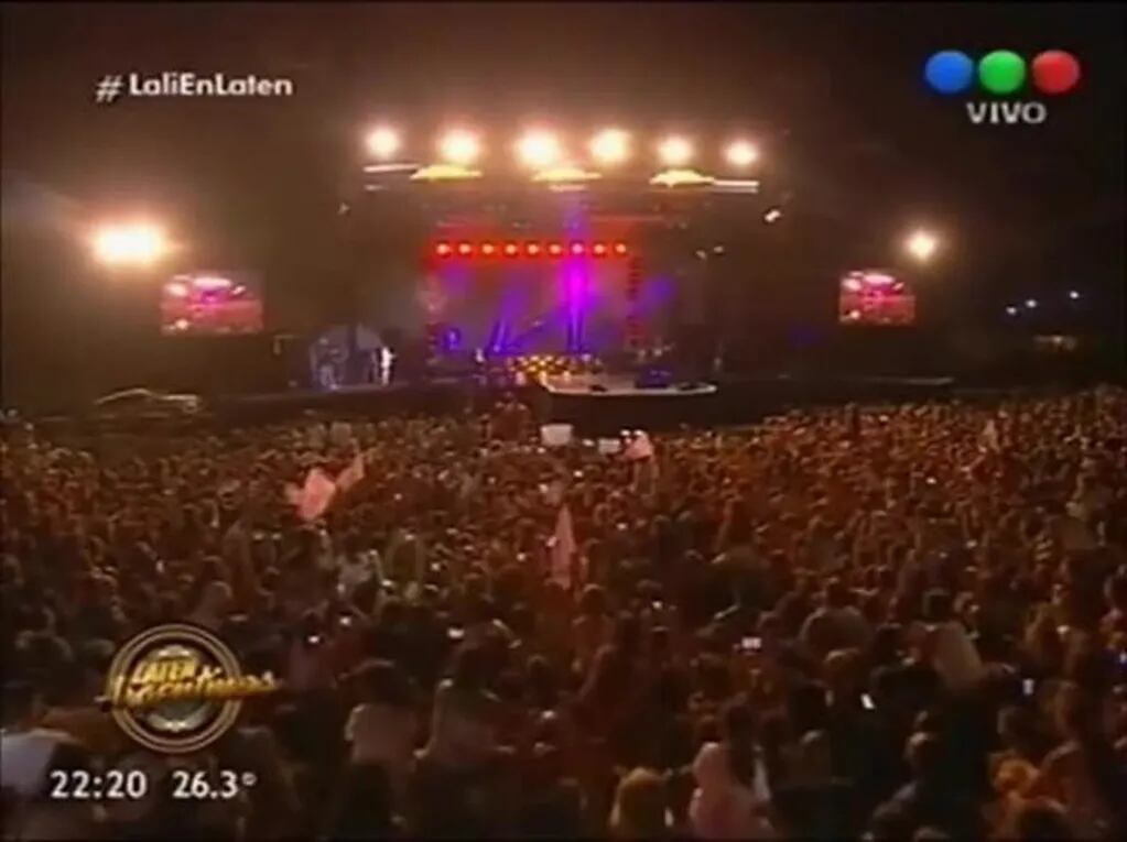 ¡Estrella pop! El súper show de Lali ante 50 mil personas en Laten Argentinos